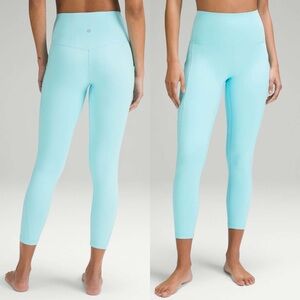 Lululemon Align High-Rise Pant with Pockets Sz 8/25" In
Cyan Blue